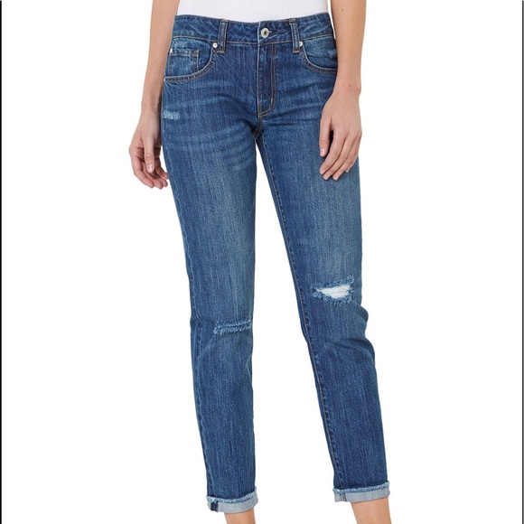 Numero torn blue boyfriend jeans 29 - Picture 1 of 3
